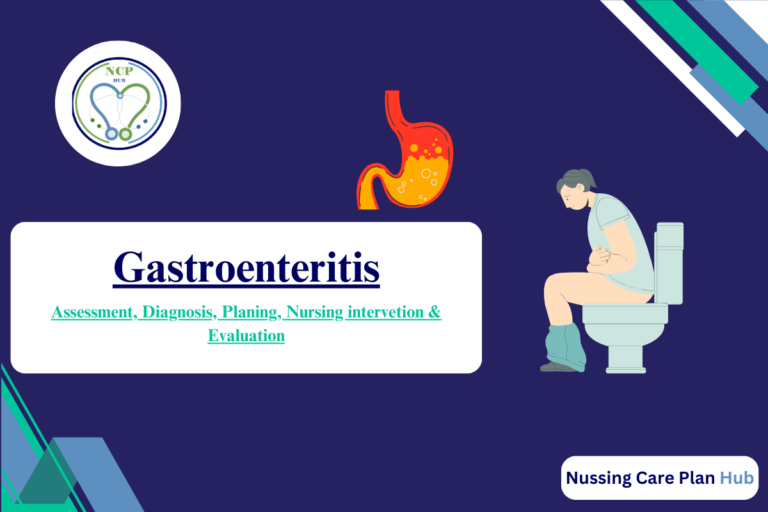 Gastroenteritis Assessment, Diagnosis, Planing, Nursing intervetion & Evaluation